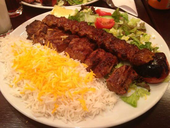 Iranian Chelo Kebab