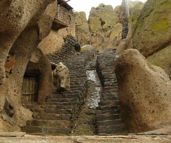 Iran Destination, Kandovan Rocky Village. Located in East Azerbaijan Province, Iran