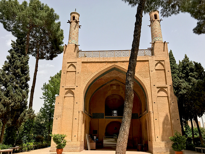 Menar Jonban, located in Isfahan, Iran