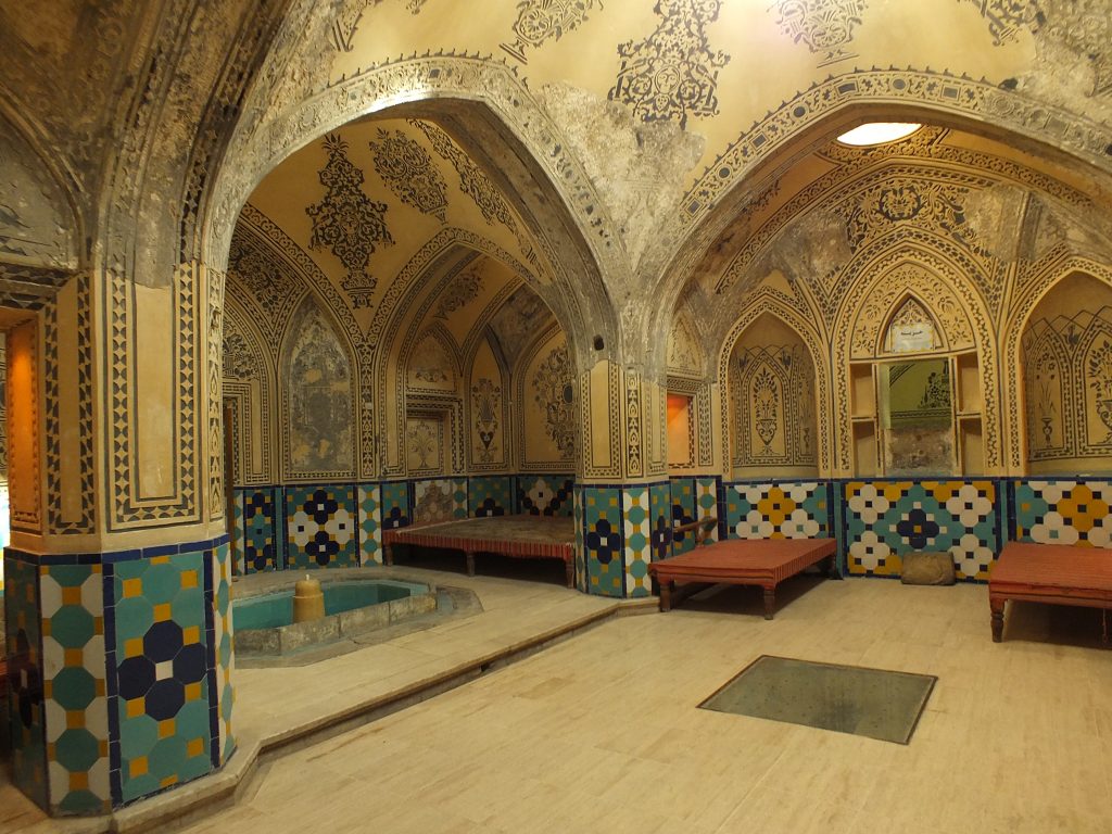 Sultan Amir Ahmad Traditional Bathhouse, Located in Kashan, Iran