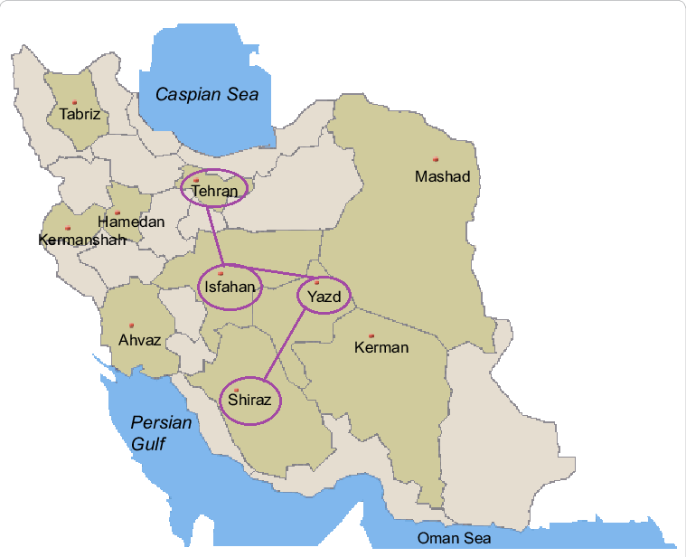 Iran Tour: Tehran, Isfahan, Yazd and Kashan