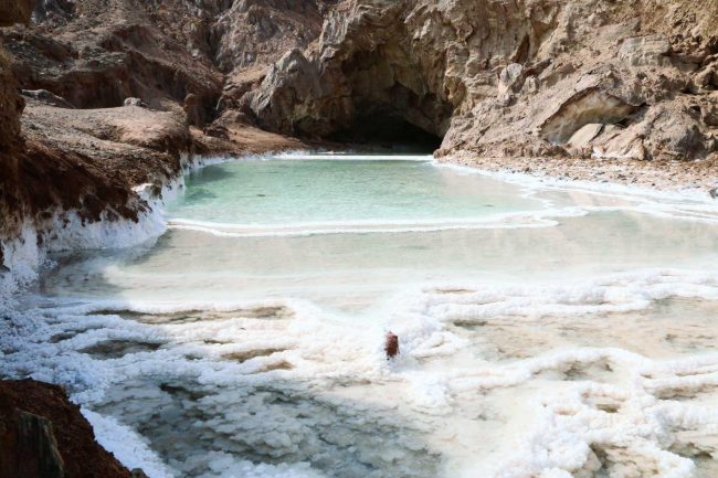 Namakdan Salt Cave,  Qeshm Island