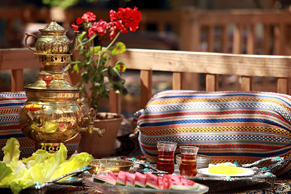 Tea Gathering in Iran