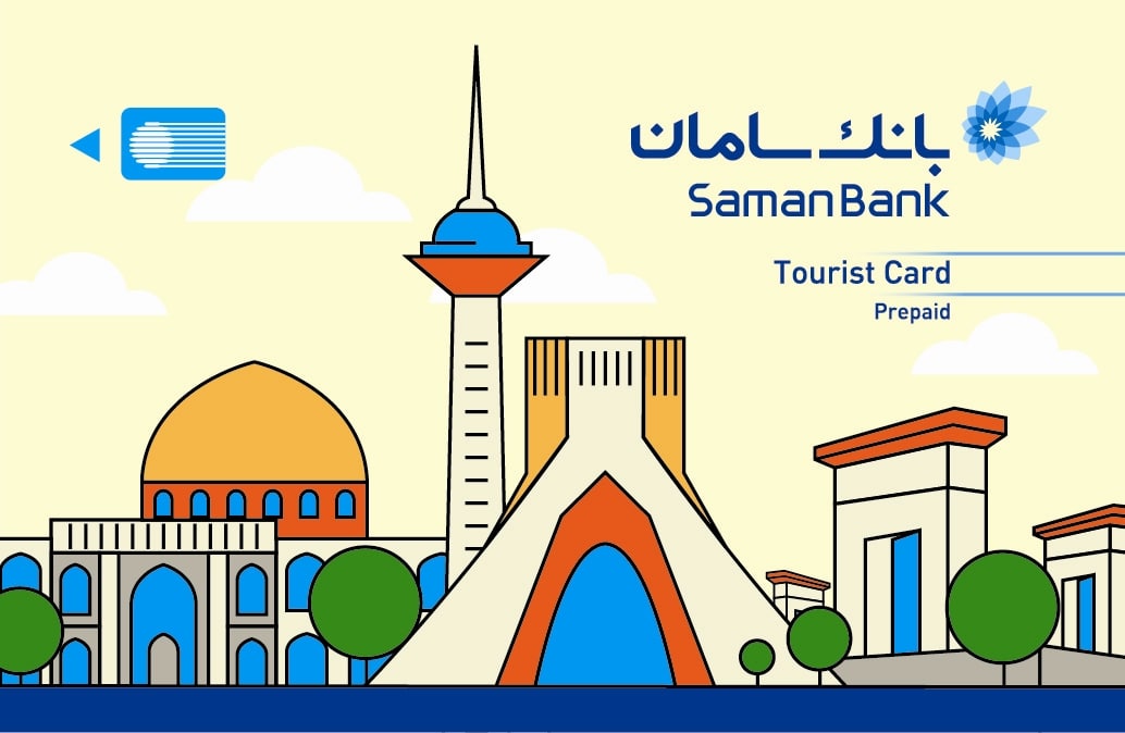 iran tourist bank card