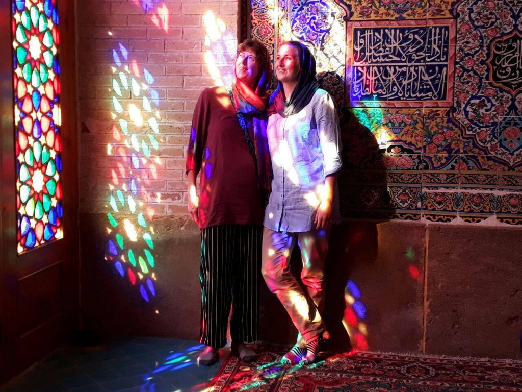 the Pink Mosque- Best mosques in Iran