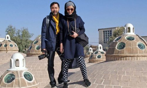 unmarried couple - Iran historical tour