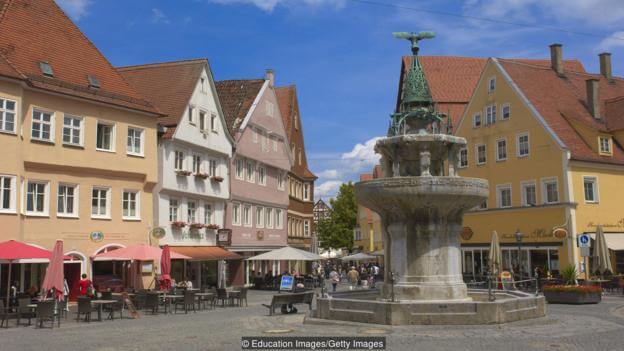 The German town encrusted with diamonds