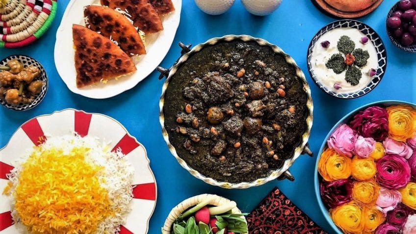 ghorme-sabzi- Persian Food