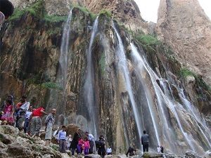 margoon water fall- nomad tour in Iran
