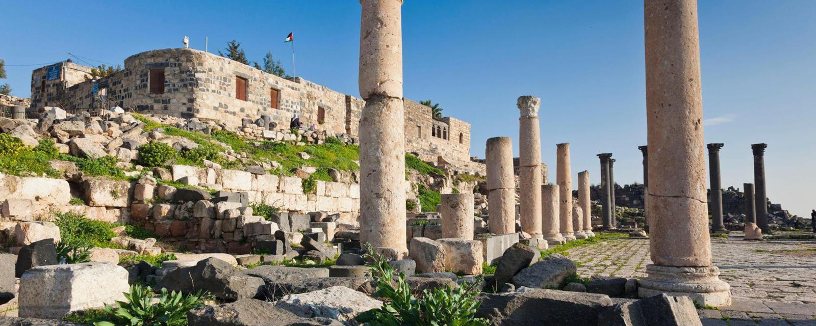 Jordans ancient town without a soul