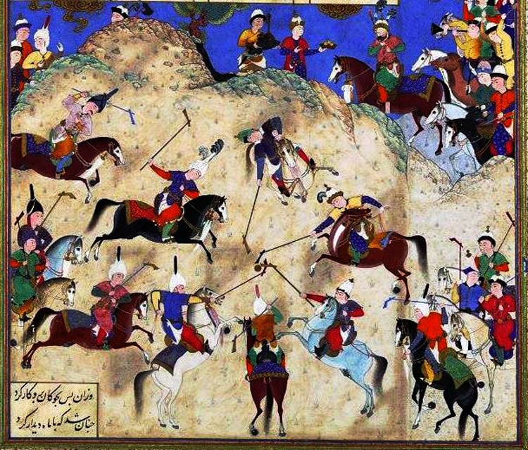 polo, as rich as history of Persia