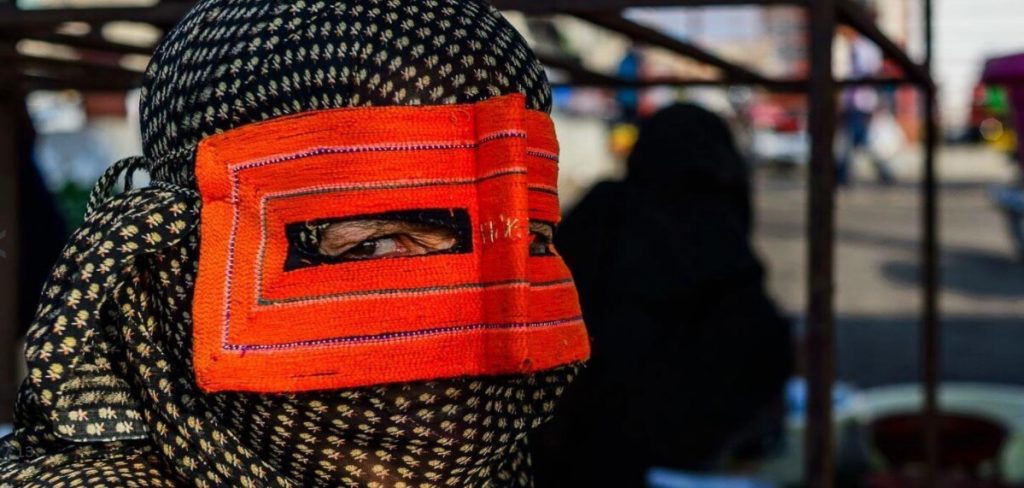 The mysterious masked women of Iran