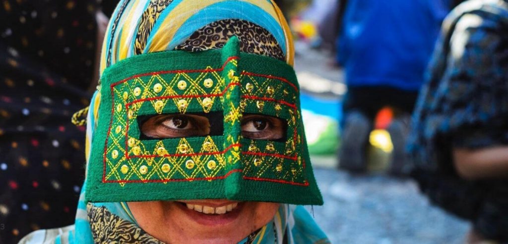 The mysterious masked women of Iran